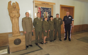 služební zahraniční cesta -vojvodský štáb policie Opole