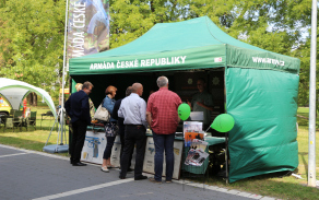 Prezentace Krajského vojenského velitelství Olomouc a pěší roty AZ plk. gšt. Inm. Vladimíra TALÁŠKA na projektu Road Show My a naše bezpečnost.jpg